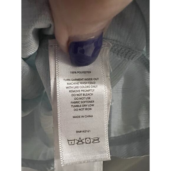 Rise By Lularoe Blue Ombré Activewear Tee Sz Xl - Picture 3 of 4